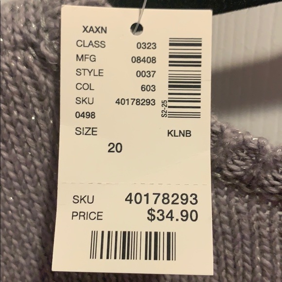 Gray Justice Christmas Sweater - Picture 3 of 3